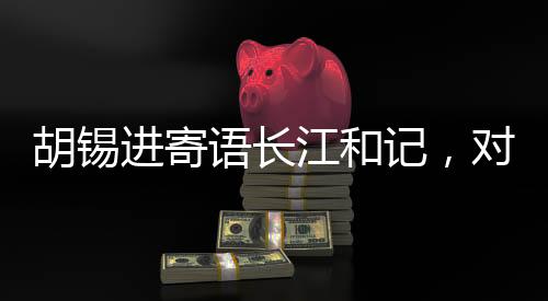 胡锡进寄语长江和记，对祖国有信心