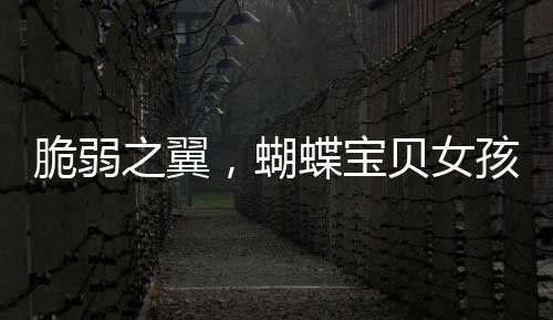 脆弱之翼，蝴蝶宝贝女孩皮肤触碰易碎，希望与爱同行