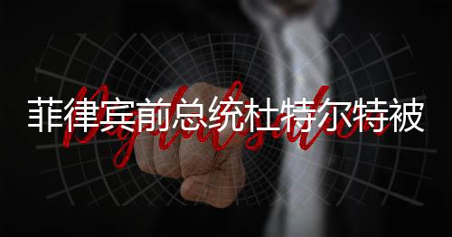 菲律宾前总统杜特尔特被拘留，政治风云下的深度解读
