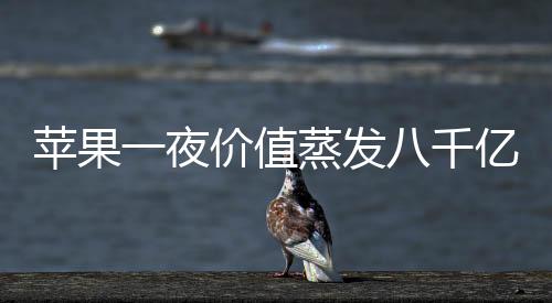 苹果一夜价值蒸发八千亿，探索背后深层次的原因及展望未来发展