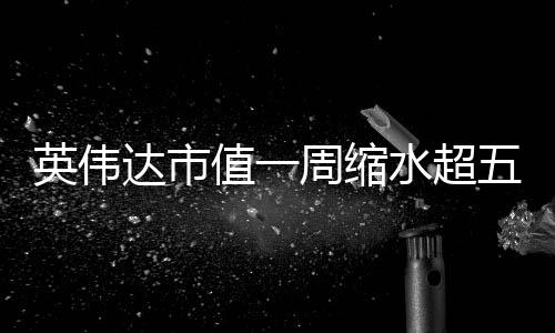 英伟达市值一周缩水超五千亿美元