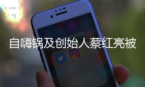 自嗨锅及创始人蔡红亮被限消，背后的故事与反思