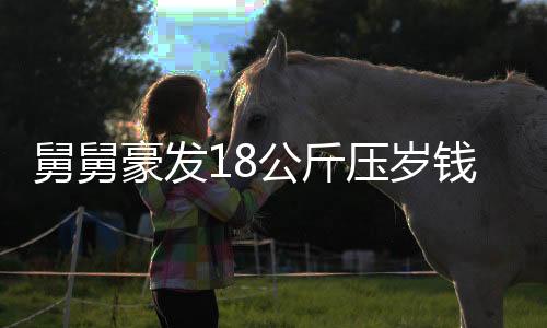 舅舅豪发18公斤压岁钱，传统年味中的大手笔