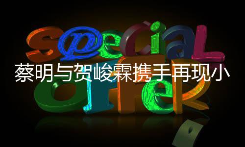 蔡明与贺峻霖携手再现小品魅力，期待再次精彩合作