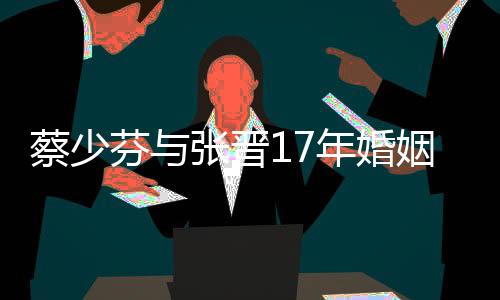 蔡少芬与张晋17年婚姻背后的故事
