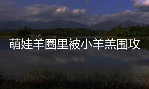萌娃羊圈里被小羊羔围攻——一次人与自然的和谐互动
