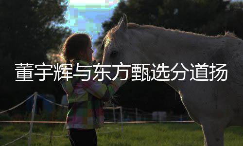 董宇辉与东方甄选分道扬镳，各自走向新的征程