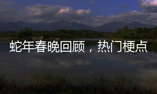 蛇年春晚回顾，热门梗点引发全网热议