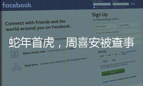蛇年首虎，周喜安被查事件揭秘