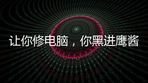 让你修电脑，你黑进鹰酱国防部？