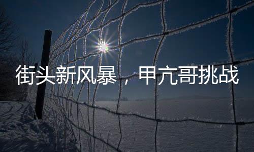 街头新风暴，甲亢哥挑战俯卧撑，力量与热情燃烧不息