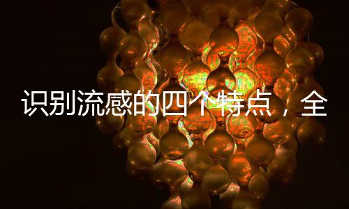 识别流感的四个特点，全面解读和预防流感的关键