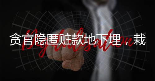 贪官隐匿赃款地下埋，栽种玉米伪装成农田