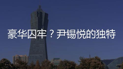 豪华囚牢？尹锡悦的独特待遇背后的故事探究