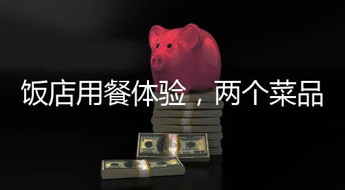 饭店用餐体验，两个菜品花费八百四十四元