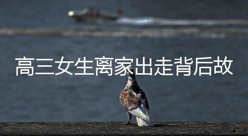 高三女生离家出走背后故事，女警的温暖拥抱感动人心