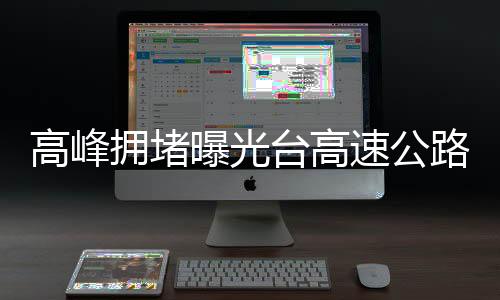 高峰拥堵曝光台高速公路上繁忙背后的特别画面，遛狗奇观背后的故事与思考
