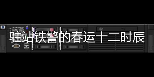 驻站铁警的春运十二时辰