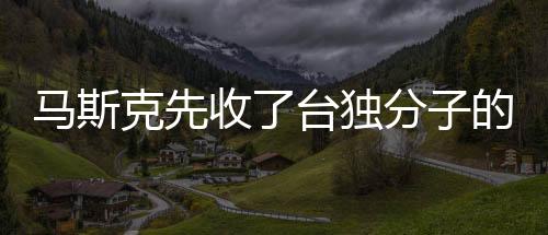 马斯克先收了台独分子的饭碗，揭示背后的故事与挑战