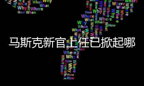 马斯克新官上任已掀起哪些风波