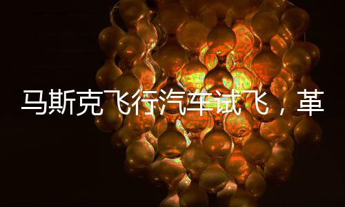 马斯克飞行汽车试飞，革新交通的未来展望