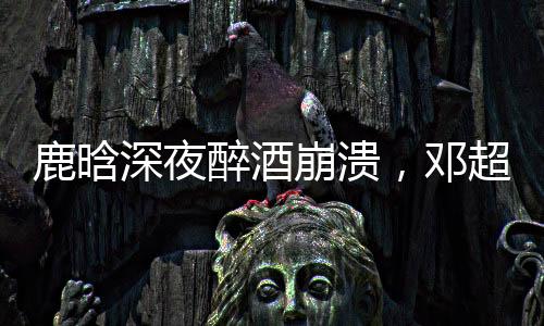 鹿晗深夜醉酒崩溃，邓超暖心安慰触动人心