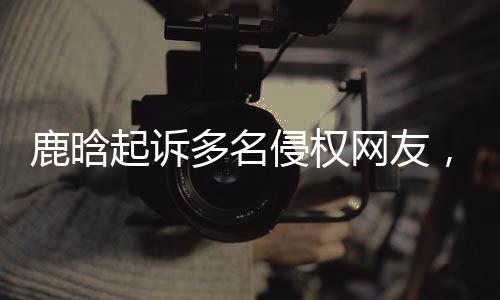 鹿晗起诉多名侵权网友，维护个人权益与社会公正
