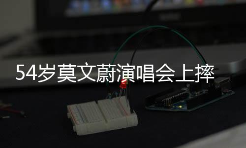 54岁莫文蔚演唱会上摔倒背后故事的全面解析