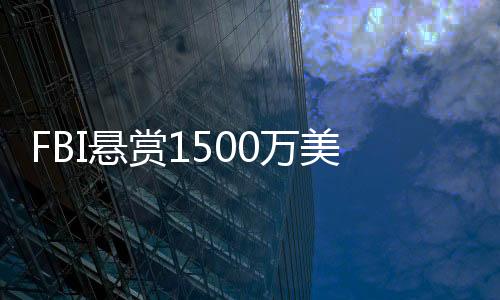 FBI悬赏1500万美元通缉中国大姐，国际警务背后的故事