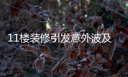 11楼装修引发意外波及，五楼业主遭遇惊魂记获赔偿，凶宅问题成焦点事件回顾分析